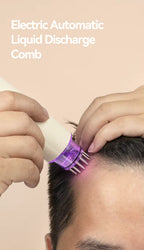 Brosse intelligente 3-en-1: Lumière rouge & bleue, massage à vitesse réglable et diffusion automatique de sérum